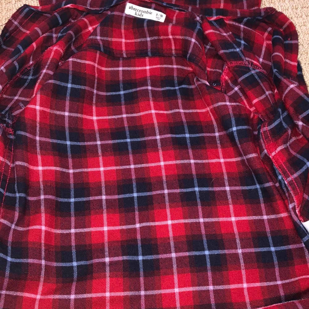 Abercrombie kids flannel!